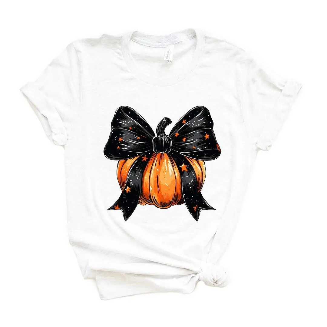 Coquette Halloween Pumpkin Short Sleeve Tee sold by Zulily product image thumbnail 2