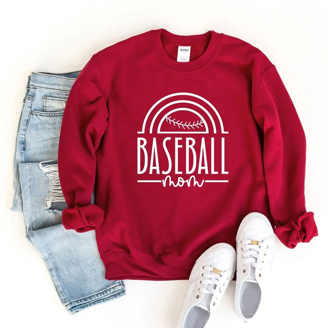 Baseball Mom Arch Graphic Sweatshirt sold by Zulily