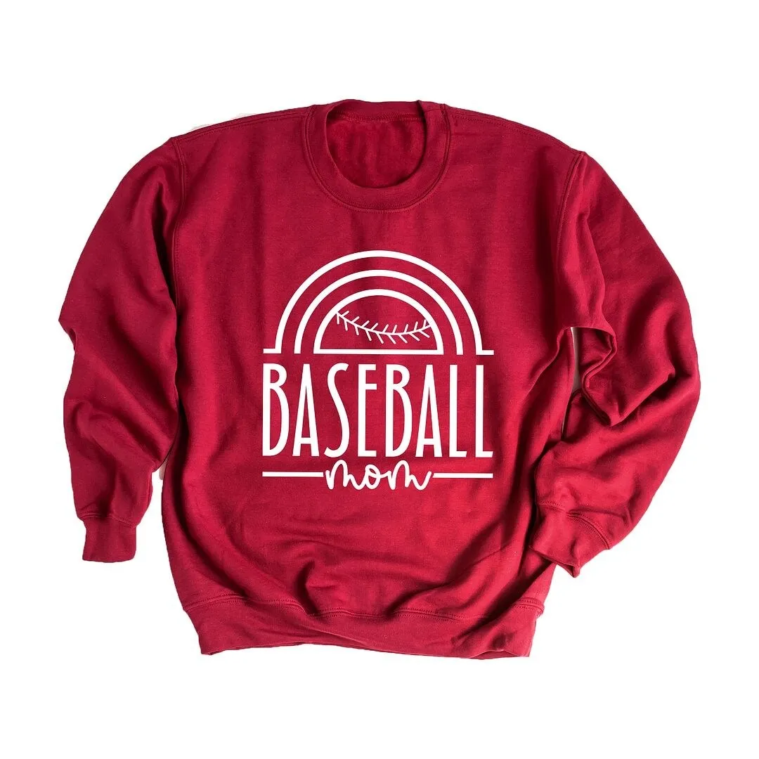 Baseball Mom Arch Graphic Sweatshirt sold by Zulily product image thumbnail 2