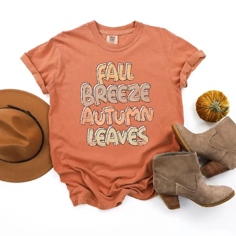 Fall Breeze Autumn Leaves Garment Dyed Tee sold by Zulily