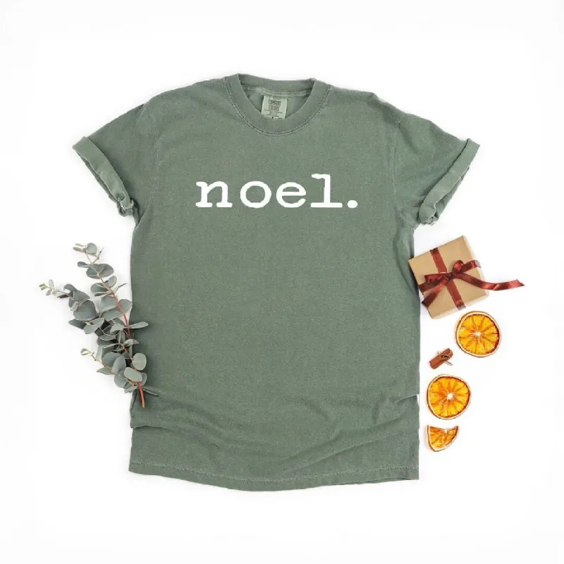 Noel Typewriter Garment Dyed Tee sold by Zulily