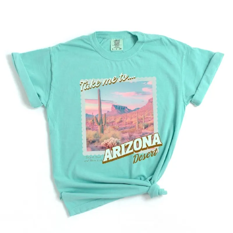 Take Me to Arizona Garment Dyed Tee sold by Zulily