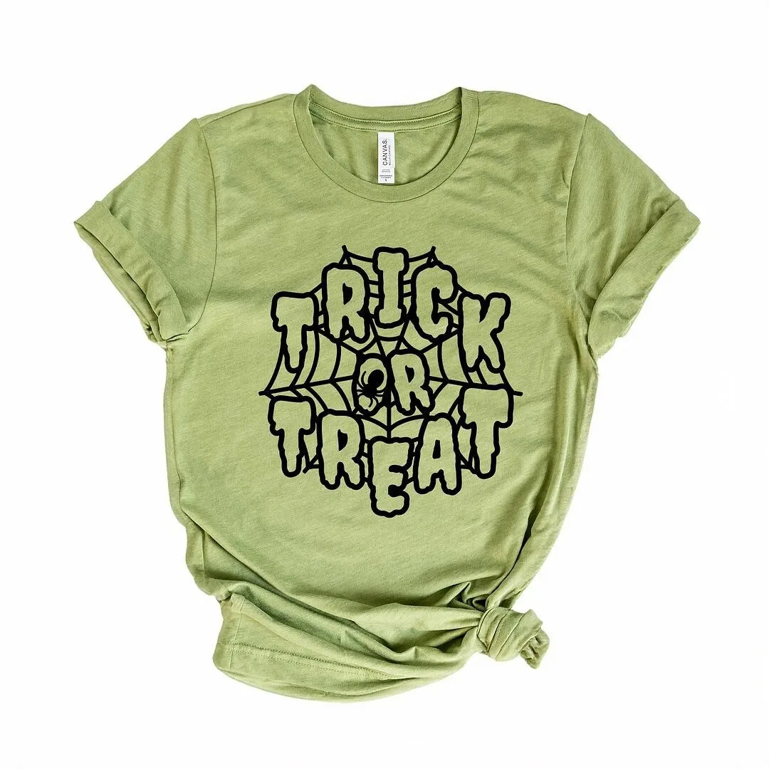 Trick or Treat Web Short Sleeve Tee sold by Zulily product image thumbnail 2