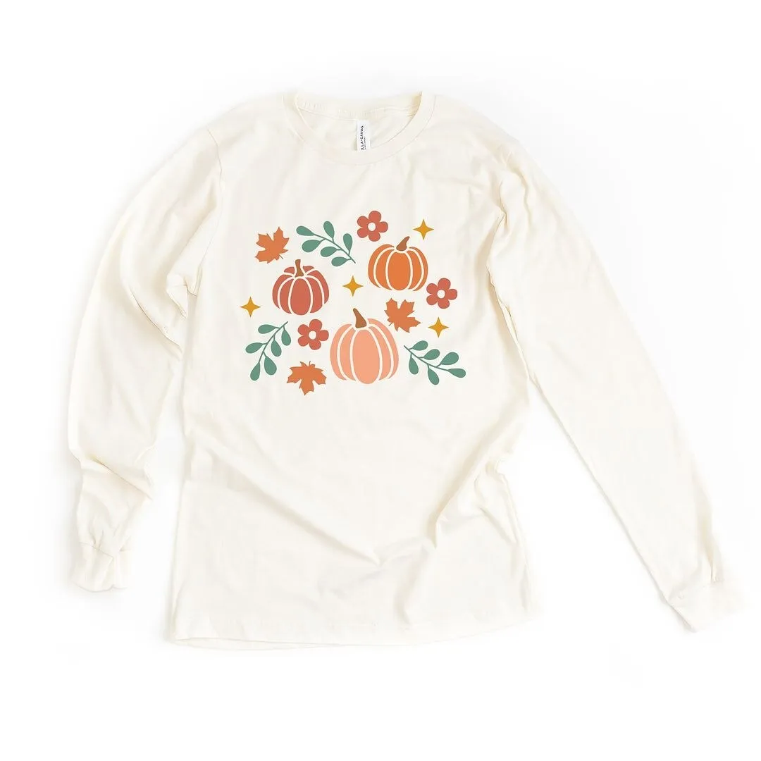 Pastel Pumpkins Long Sleeve Tee sold by Zulily product image thumbnail 2