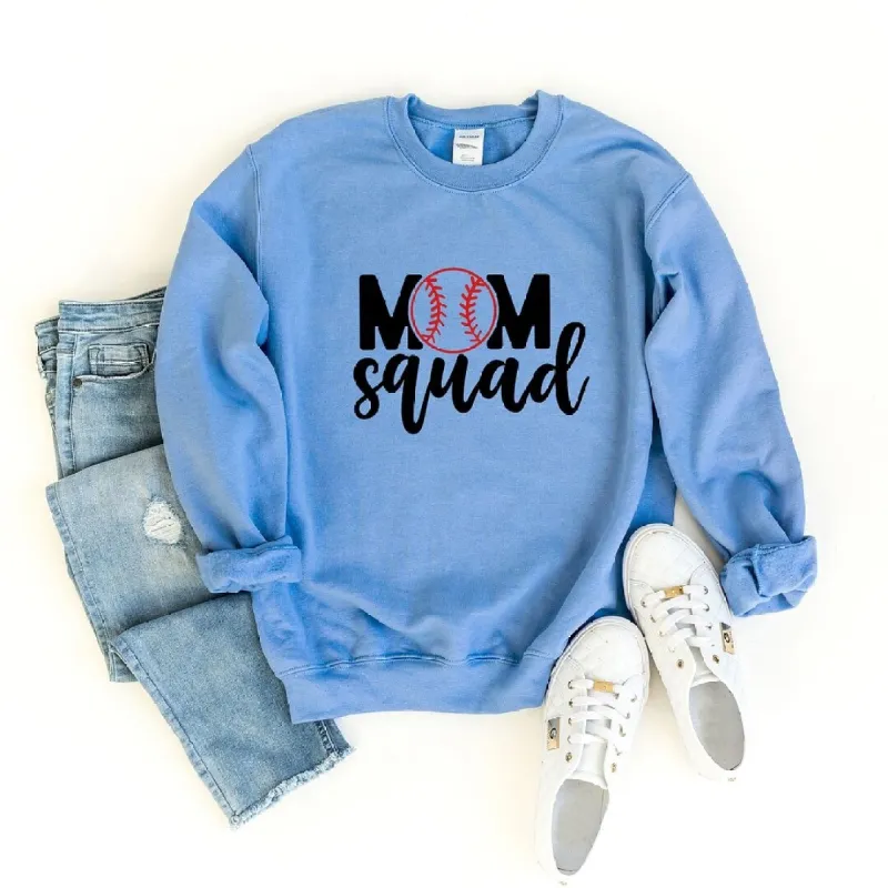 Mom Squad Baseball Graphic Sweatshirt sold by Zulily
