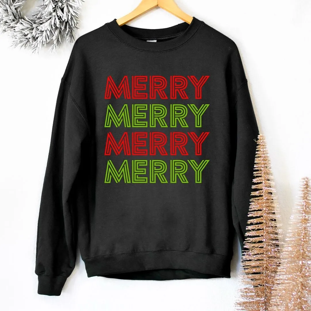 Merry x 4 Graphic Sweatshirt sold by Zulily