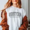 Varsity Surviving Motherhood Short Sleeve Crewnneck Tee sold by Zulily