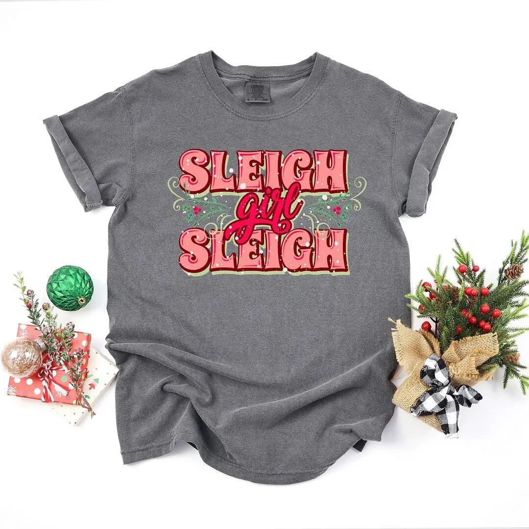 Sleigh Girl Sleigh Garment Dyed Tee sold by Zulily