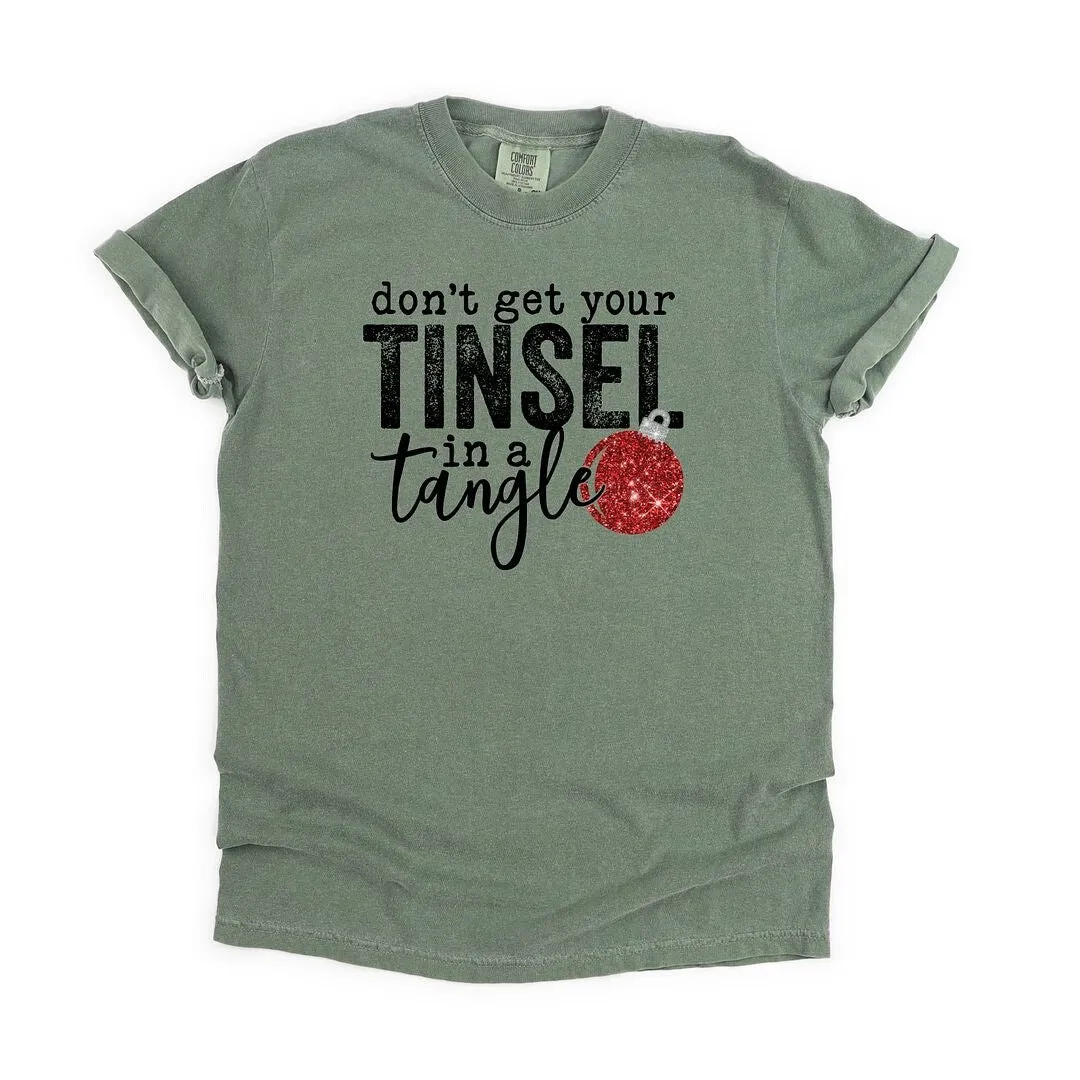 Tinsel in a Tangle Bulb Garment Dyed Tee sold by Zulily product image thumbnail 2