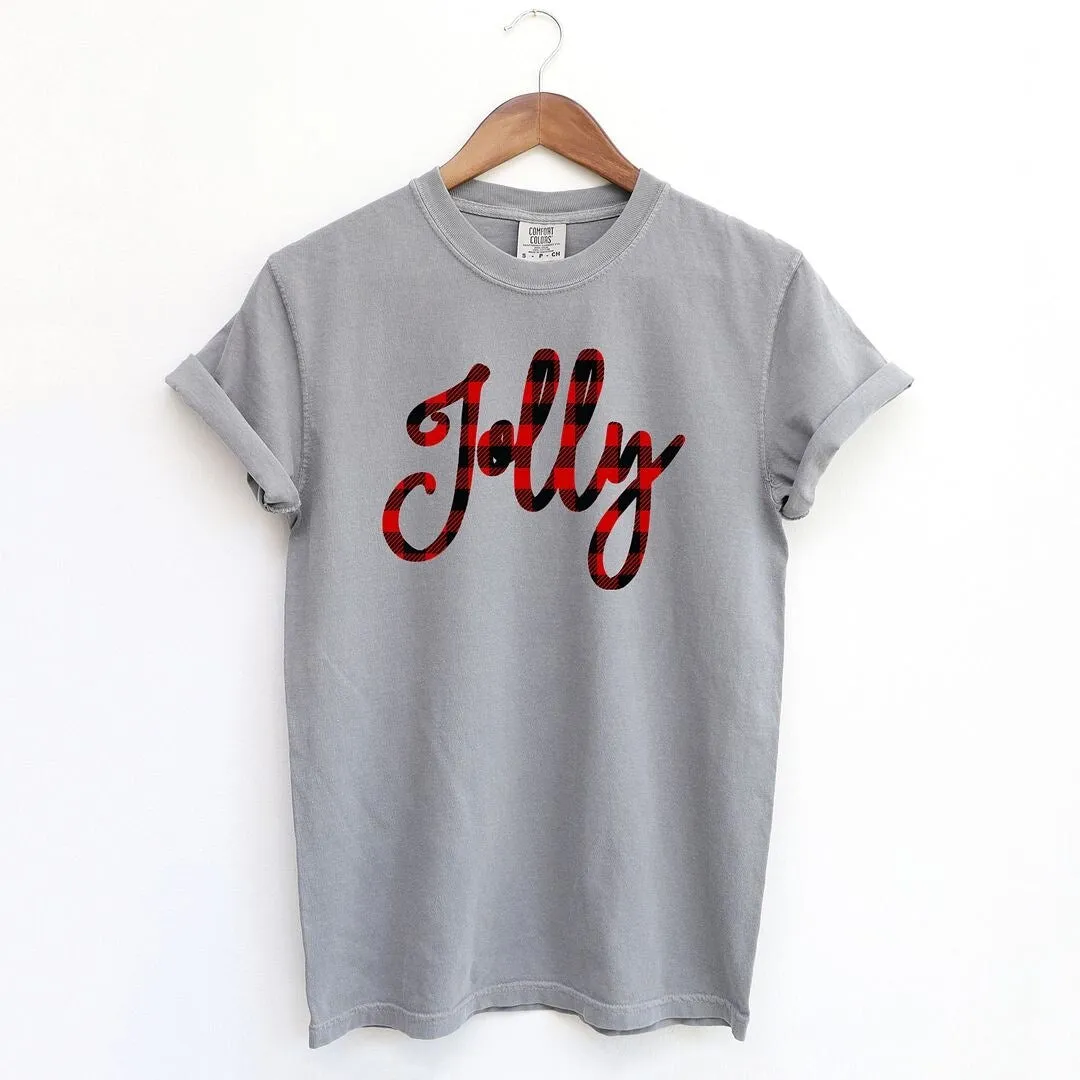 Jolly Plaid Garment Dyed Tee sold by Zulily product image thumbnail 2