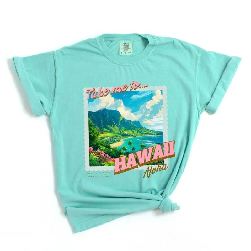 Take Me to Hawaii Garment Dyed Tee sold by Zulily