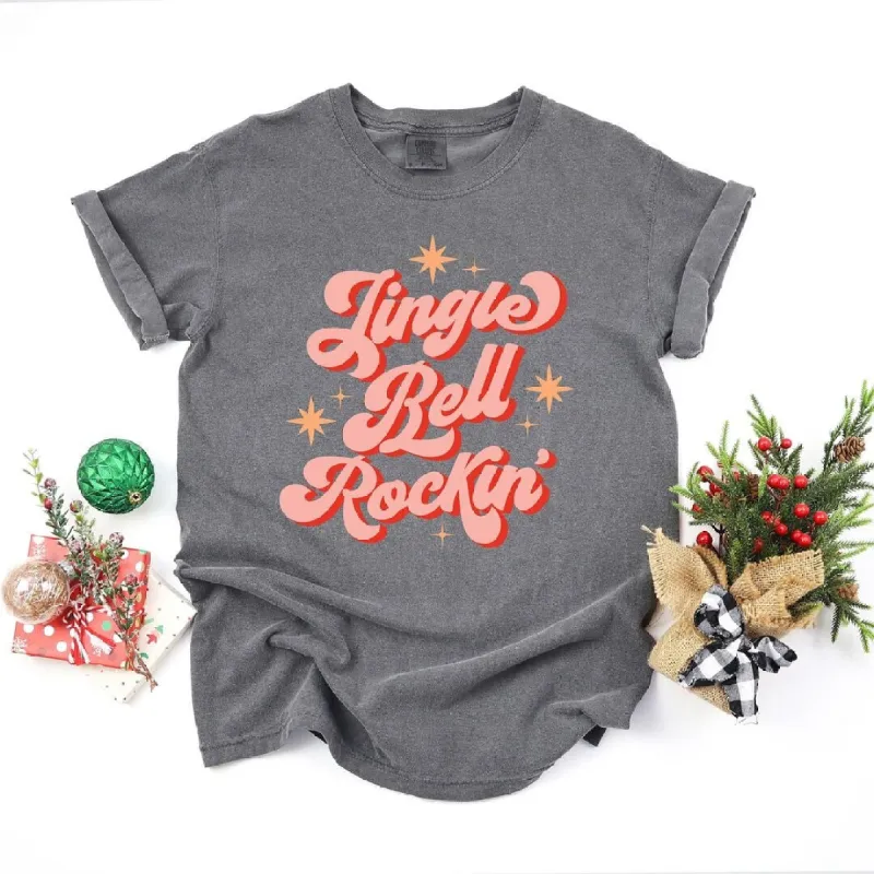 Jingle Bell Rockin' Garment Dyed Tee sold by Zulily