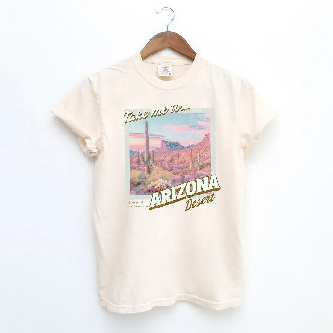 Take Me to Arizona Garment Dyed Tee sold by Zulily