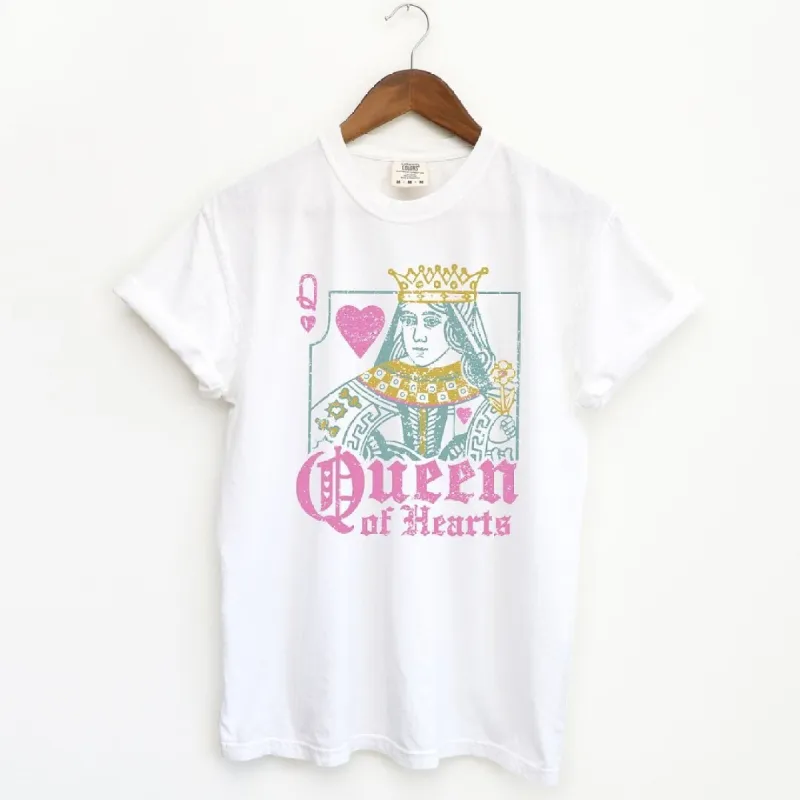 Queen of Hearts Garment Dyed Tee sold by Zulily