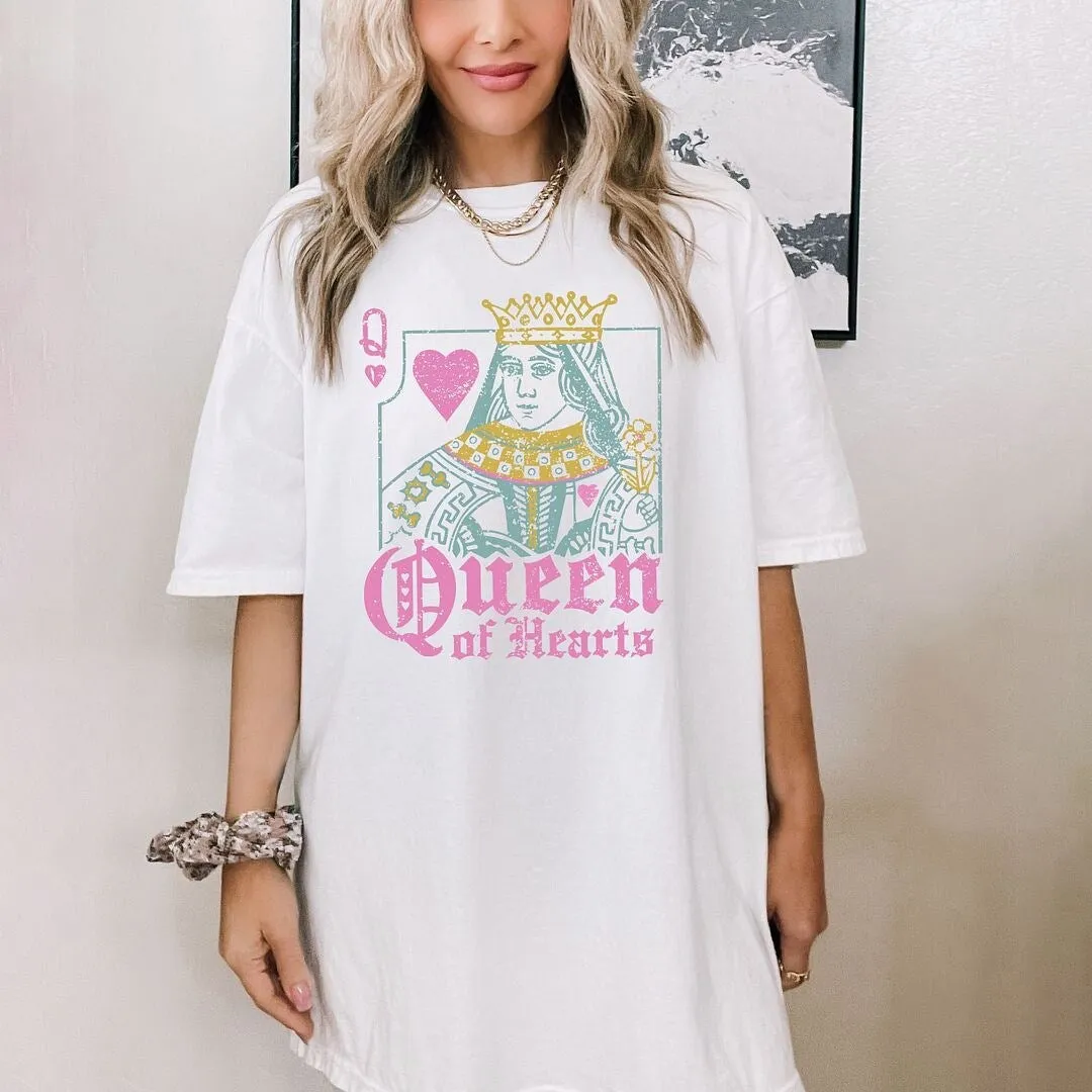 Queen of Hearts Garment Dyed Tee sold by Zulily product image thumbnail 2