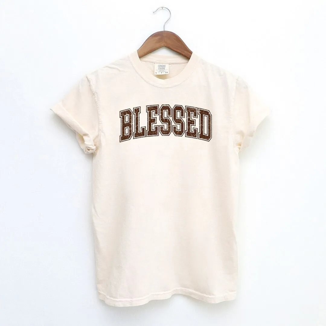 Blessed Grunge Garment Dyed Tee sold by Zulily product image thumbnail 2