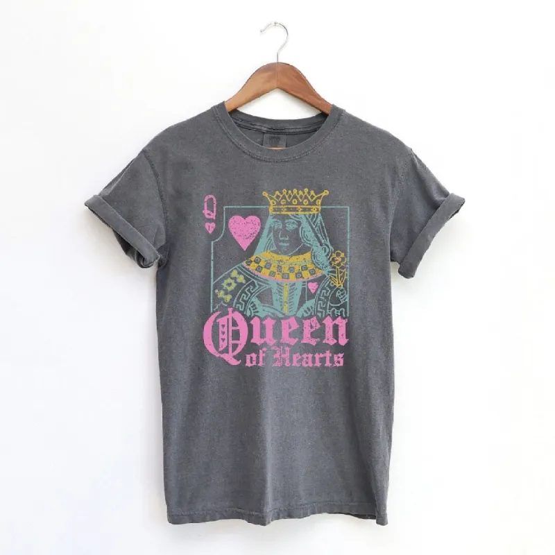 Queen of Hearts Garment Dyed Tee sold by Zulily