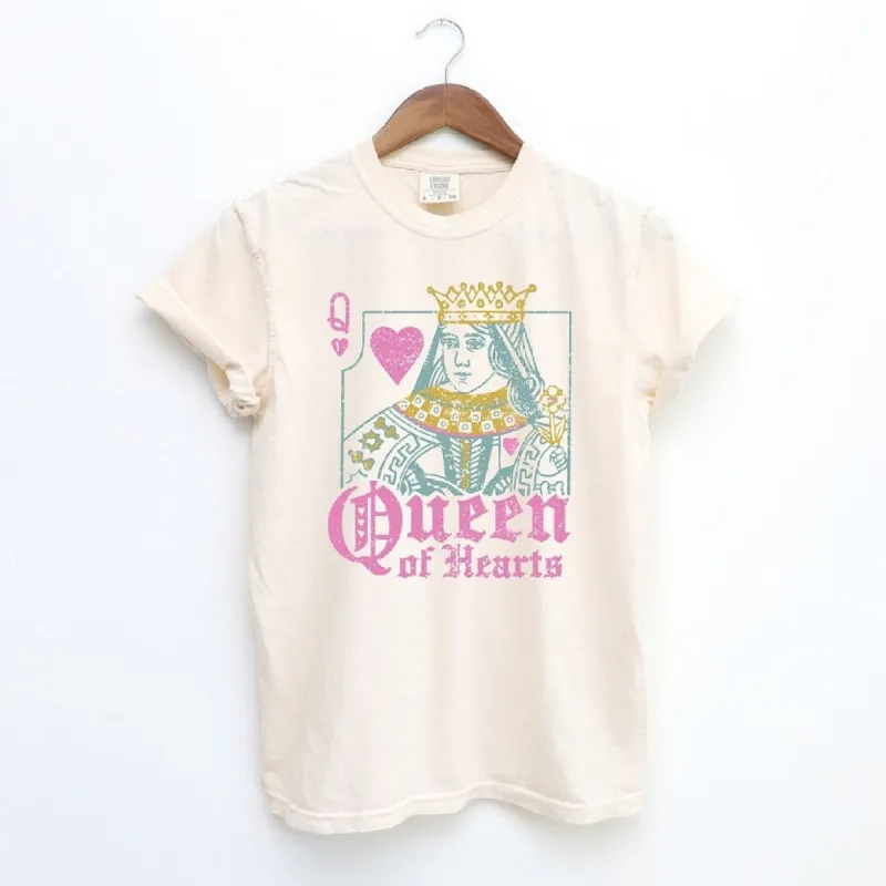 Queen of Hearts Garment Dyed Tee sold by Zulily