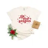 Whimsical Tis the Season Garment Dyed Tee sold by Zulily
