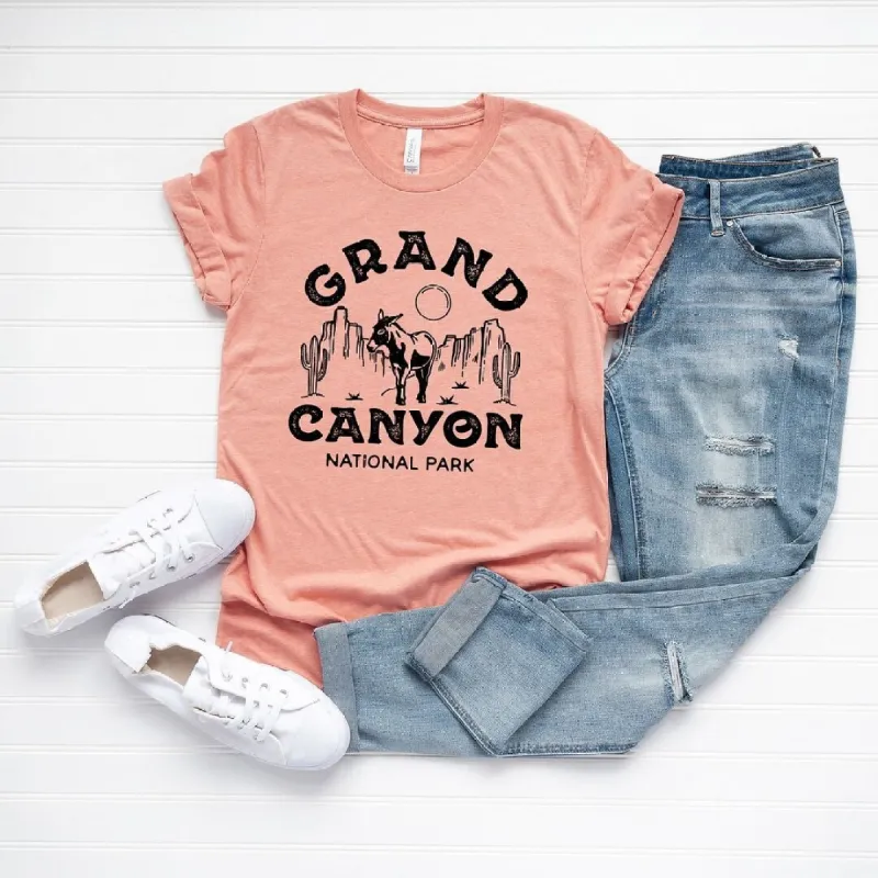 Vintage Grand Canyon National Park Short Sleeve Crewnneck Tee sold by Zulily