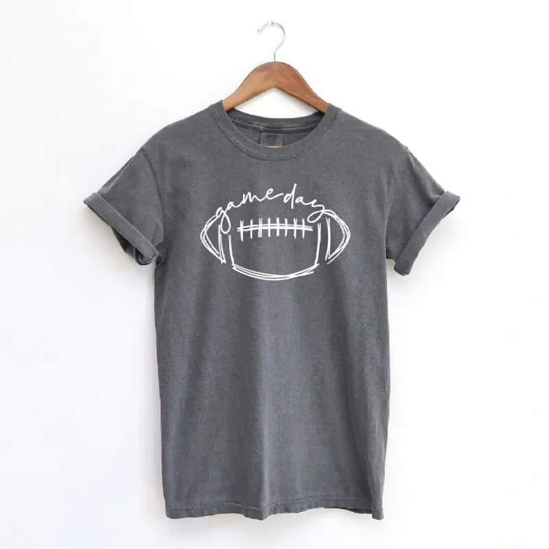Football Game Day Garment Dyed Tee sold by Zulily