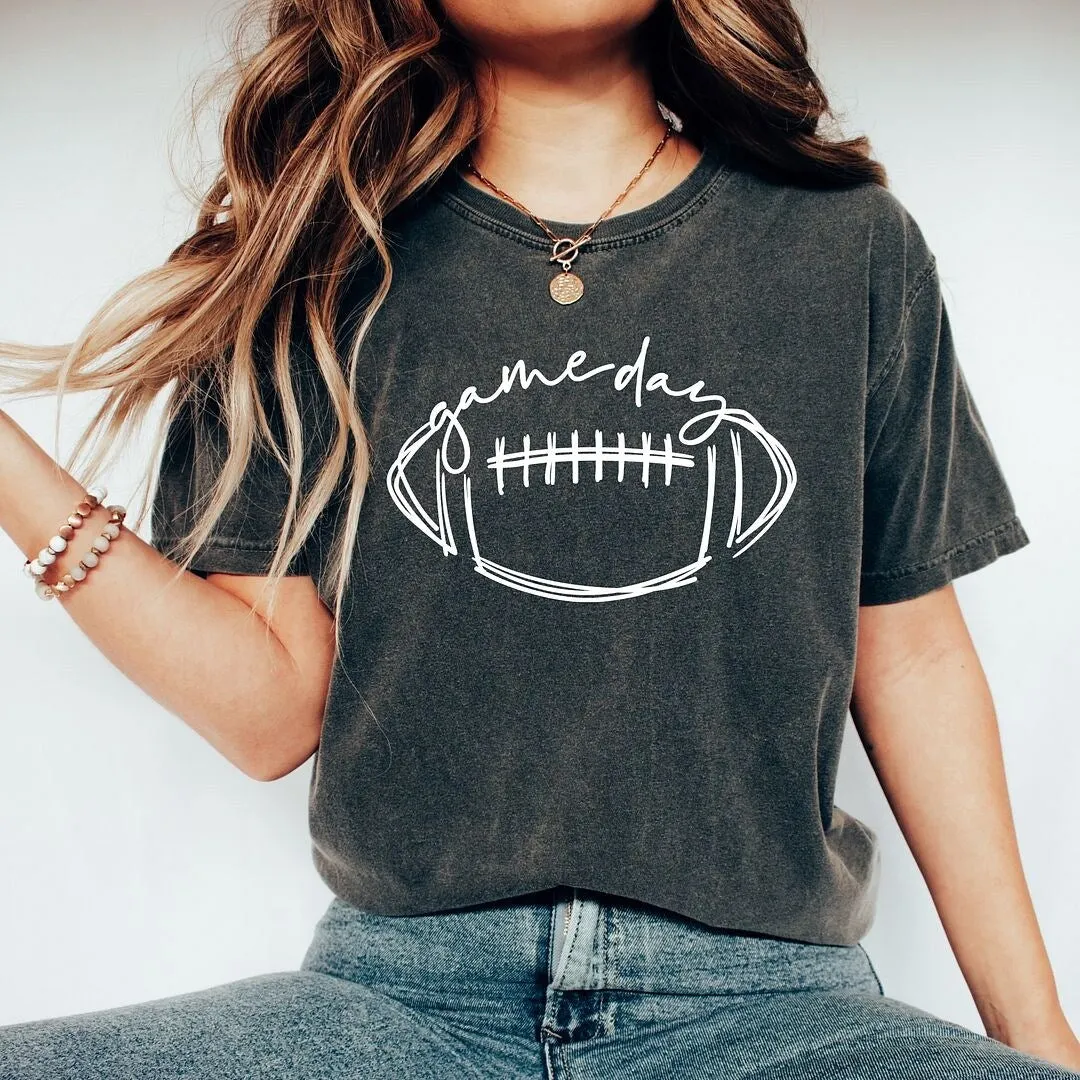 Football Game Day Garment Dyed Tee sold by Zulily product image thumbnail 2