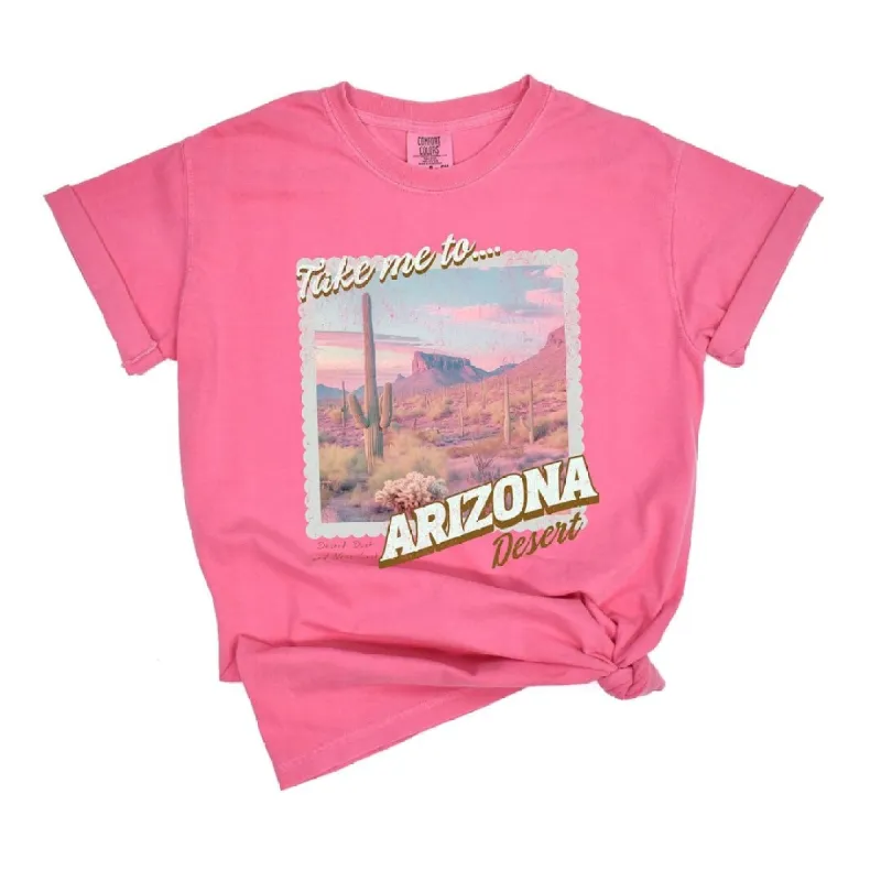 Take Me to Arizona Garment Dyed Tee sold by Zulily