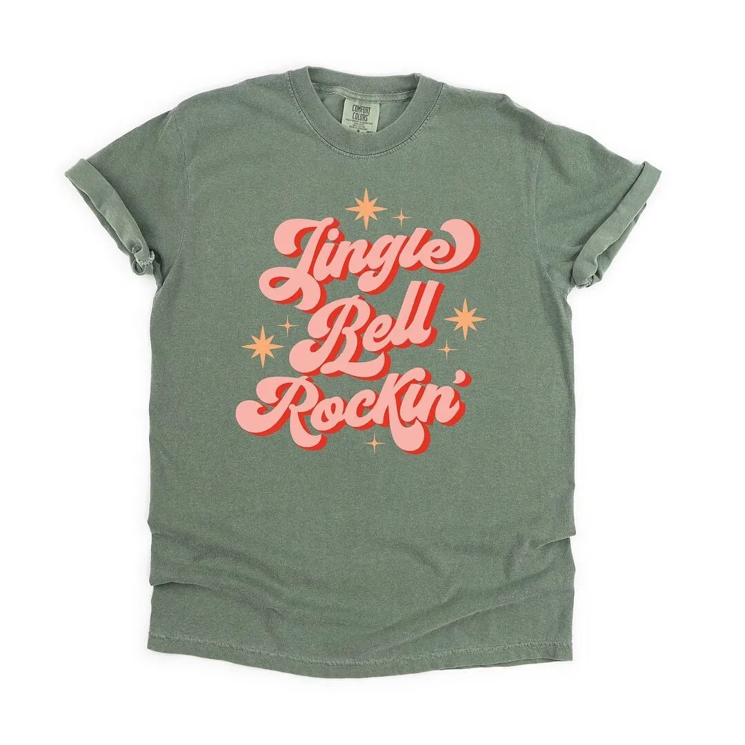 Jingle Bell Rockin' Garment Dyed Tee sold by Zulily product image thumbnail 2
