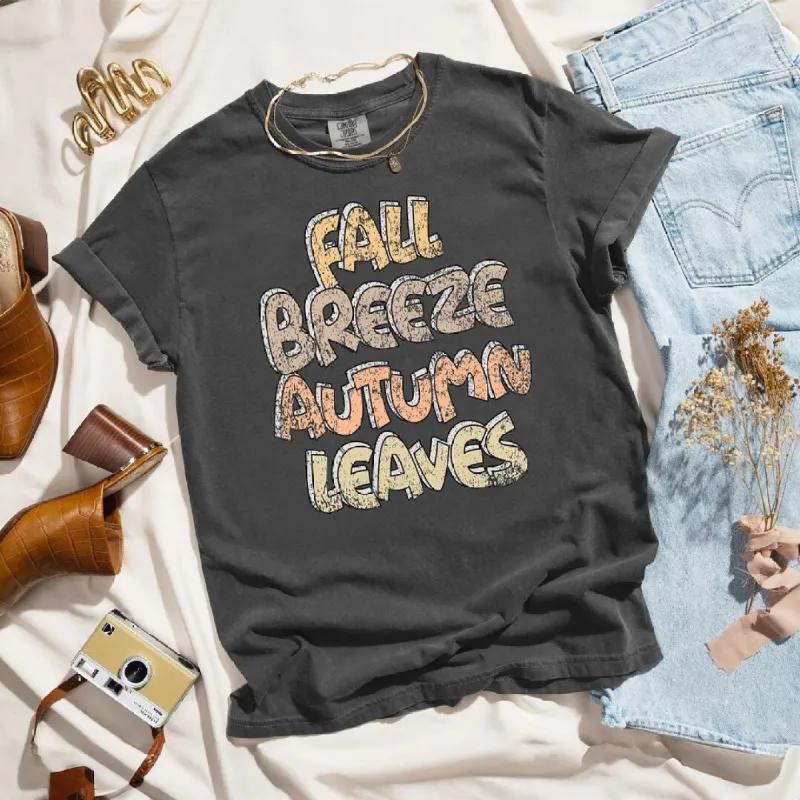 Fall Breeze Autumn Leaves Garment Dyed Tee sold by Zulily