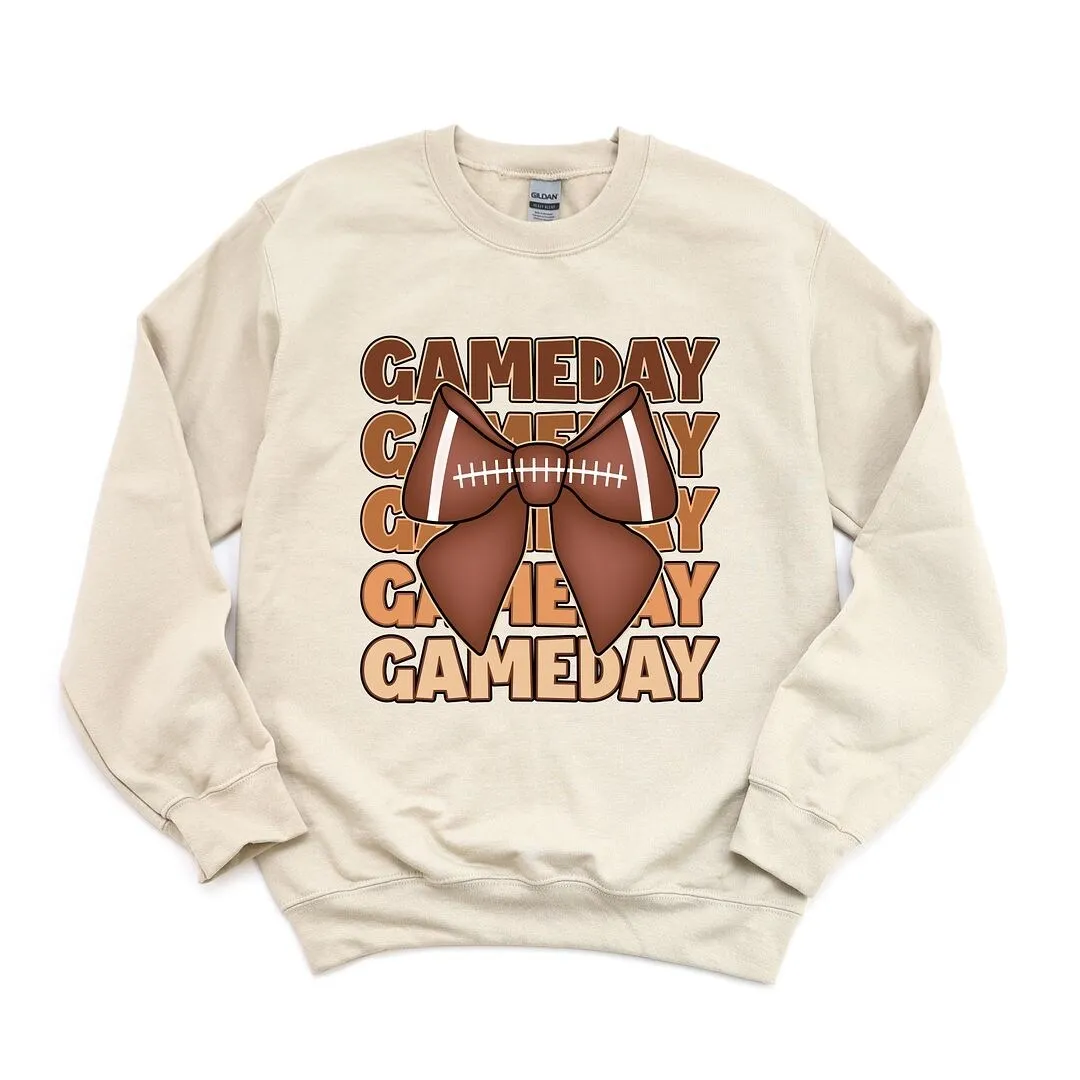 Coquette Football Game Day Sweatshirt sold by Zulily product image thumbnail 2