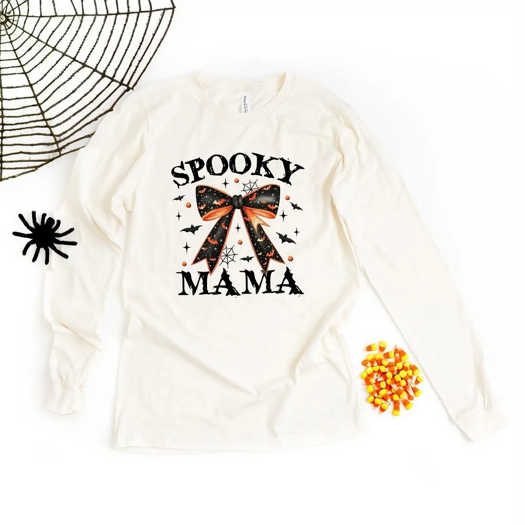 Coquette Spooky Mama Long Sleeve Tee sold by Zulily