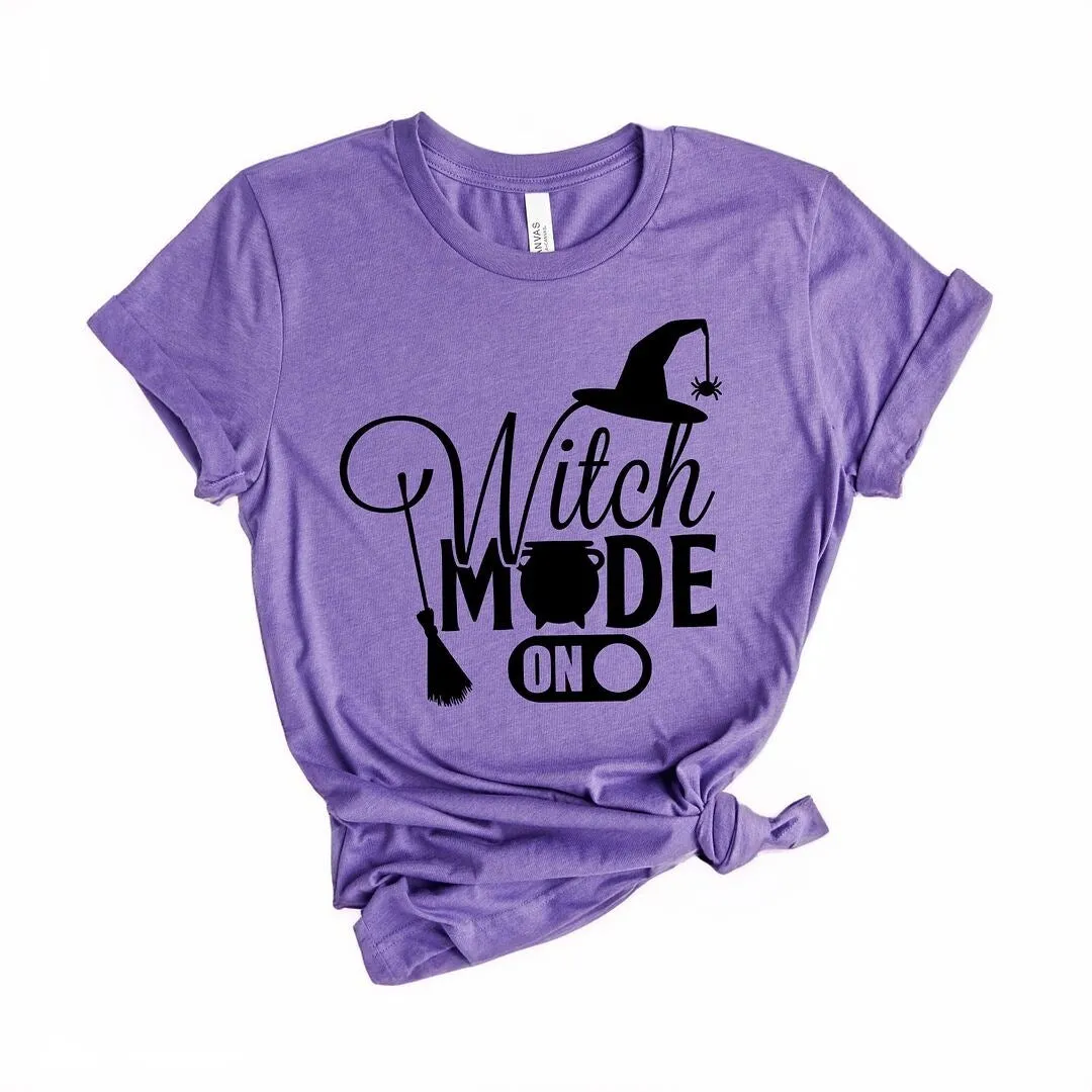 Witch Mode On Short Sleeve Tee sold by Zulily product image thumbnail 2