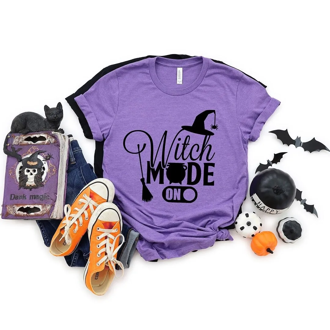Witch Mode On Short Sleeve Tee sold by Zulily