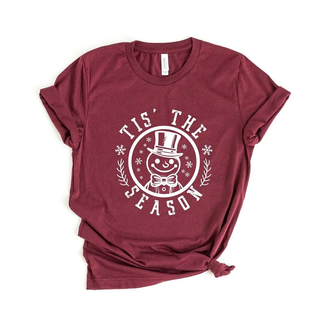 Tis The Season Distressed Short Sleeve Crewnneck Tee sold by Zulily product image thumbnail 2