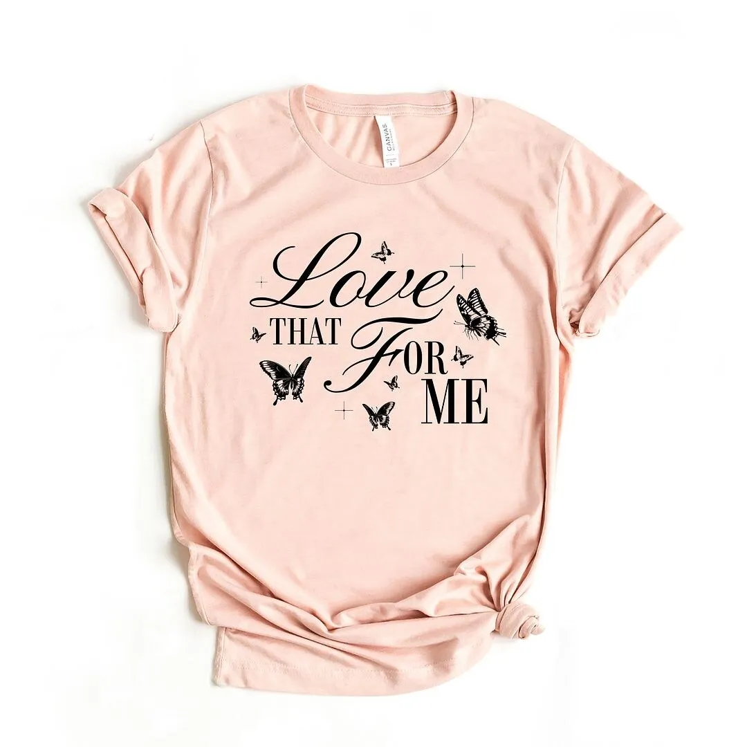 Love That For Me Short Sleeve Crewnneck Tee sold by Zulily product image thumbnail 2