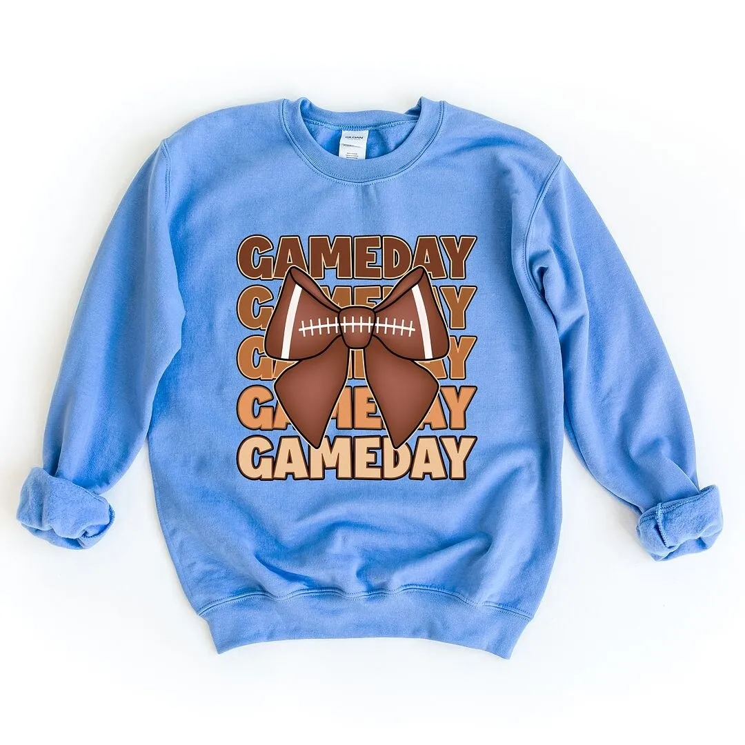 Coquette Football Game Day Sweatshirt sold by Zulily product image thumbnail 2