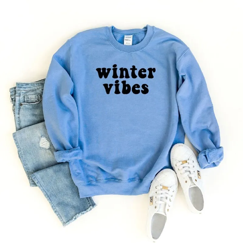 Retro winter vibes Graphic Sweatshirt sold by Zulily