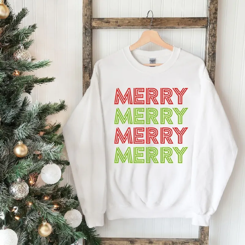 Merry x 4 Graphic Sweatshirt sold by Zulily