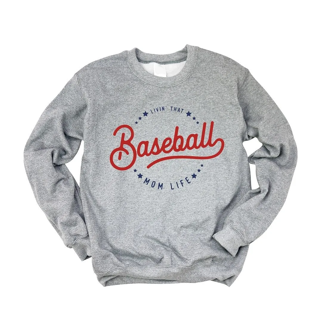 Livin' That Baseball Mom Life Graphic Sweatshirt sold by Zulily product image thumbnail 2