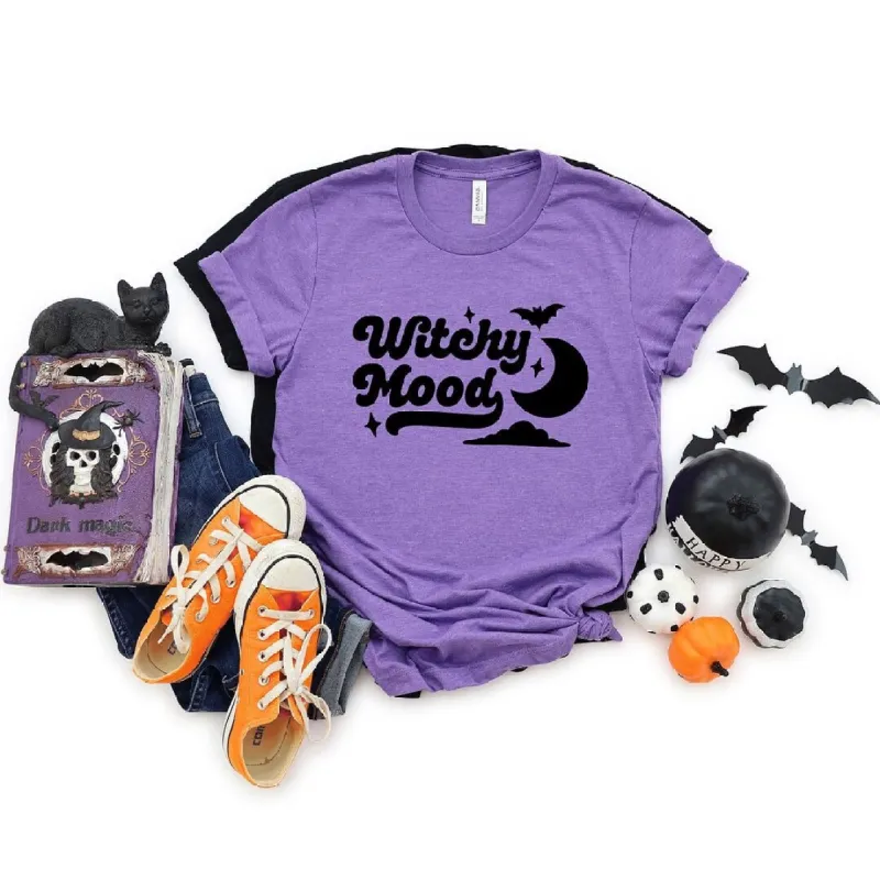 Witchy Mood Short Sleeve Tee sold by Zulily