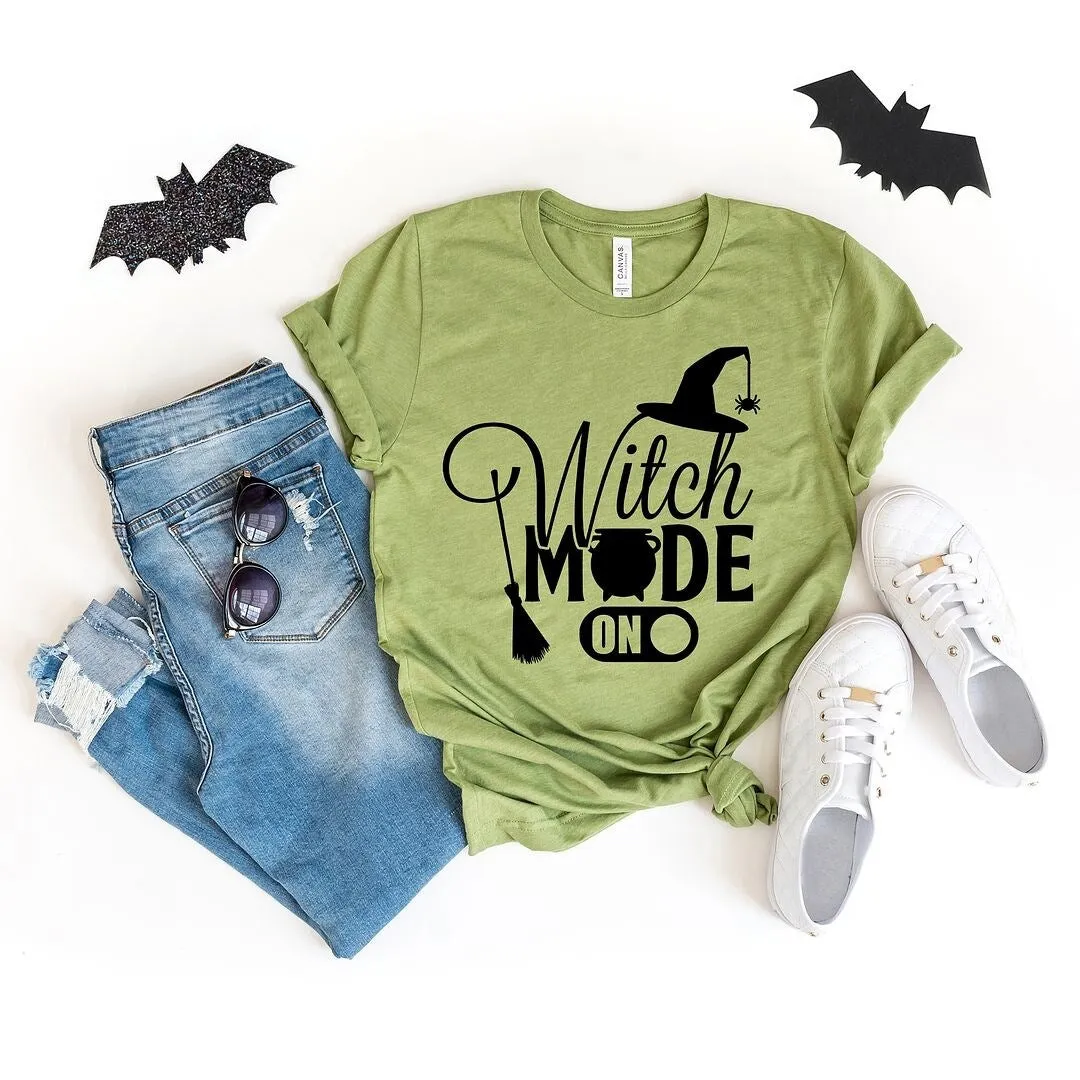 Witch Mode On Short Sleeve Tee sold by Zulily