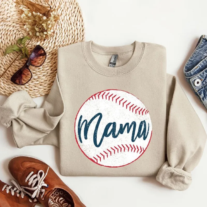 Mama Baseball Graphic Sweatshirt sold by Zulily