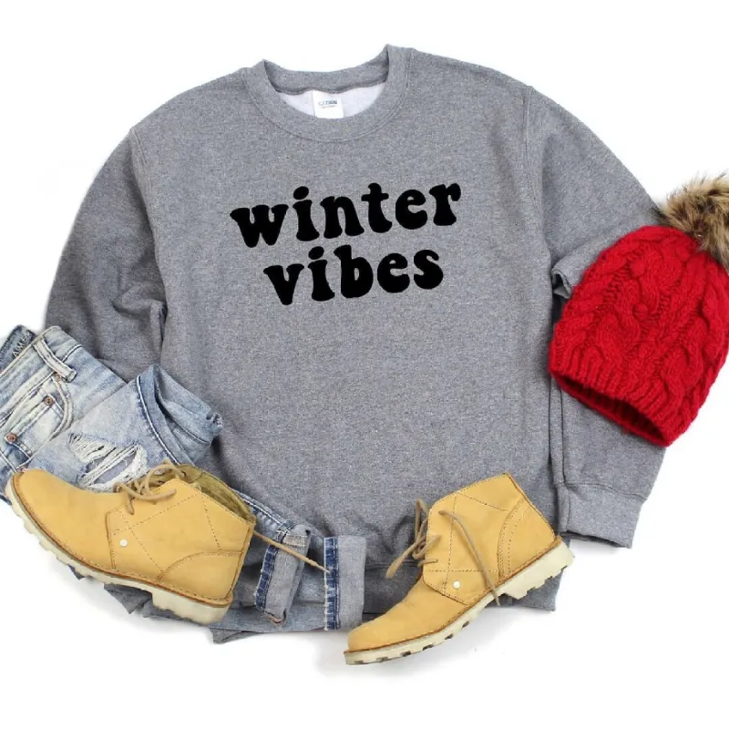 Retro winter vibes Graphic Sweatshirt sold by Zulily
