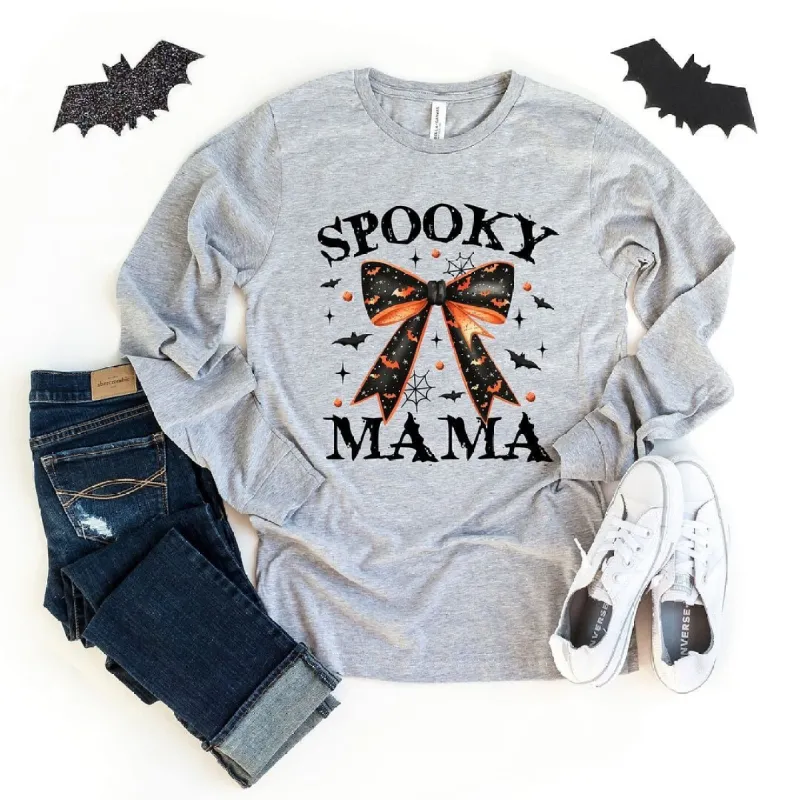 Coquette Spooky Mama Long Sleeve Tee sold by Zulily