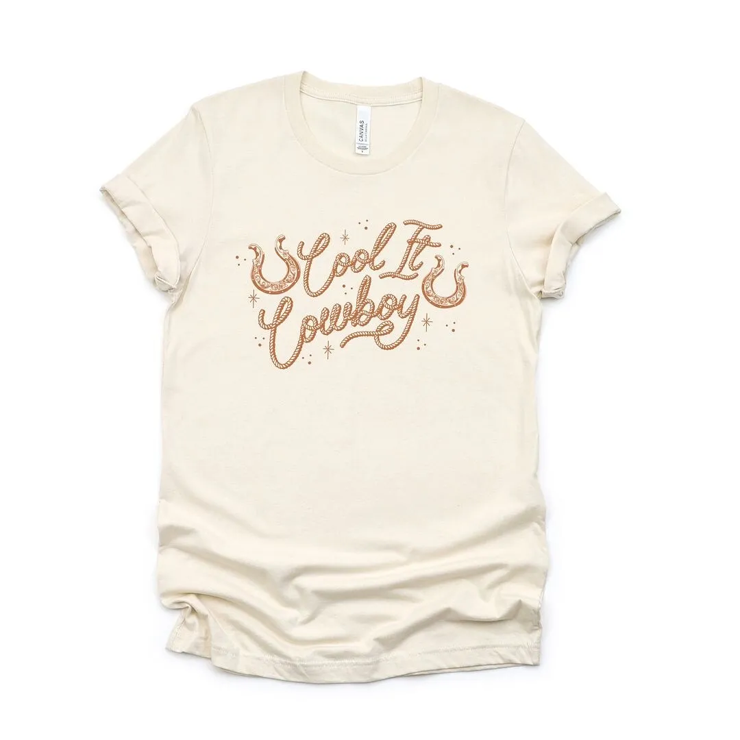 Cool It Cowboy Rope Short Sleeve Crewnneck Tee sold by Zulily product image thumbnail 2