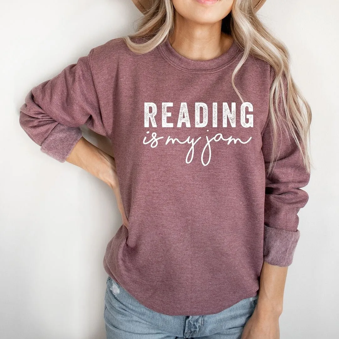Reading Is My Jam Graphic Sweatshirt sold by Zulily product image thumbnail 3