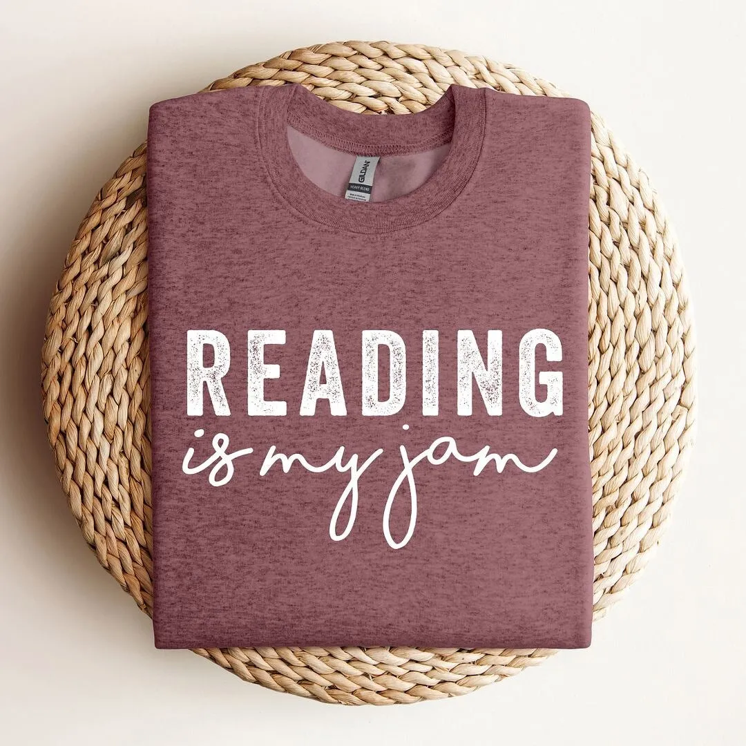 Reading Is My Jam Graphic Sweatshirt sold by Zulily