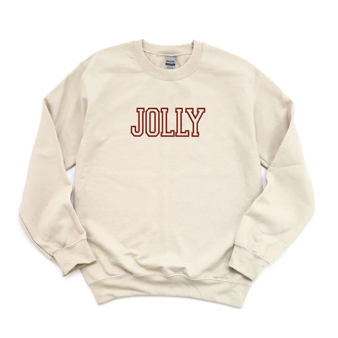 Embroidered Jolly Graphic Sweatshirt sold by Zulily product image thumbnail 2
