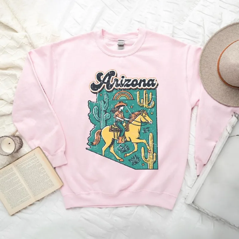 Arizona State Cowgirl Graphic Sweatshirt sold by Zulily