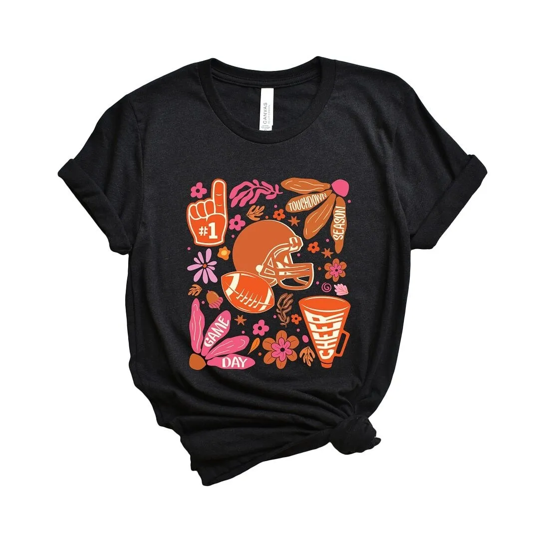 Touchdown Season Collage Short Sleeve Crewnneck Tee sold by Zulily product image thumbnail 2